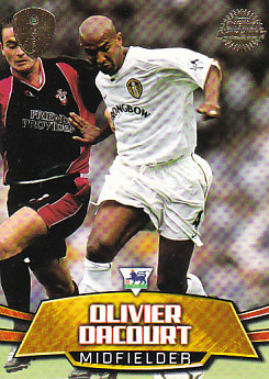 Olivier Dacourt Leeds United 2002 Topps Premier Gold #LU4